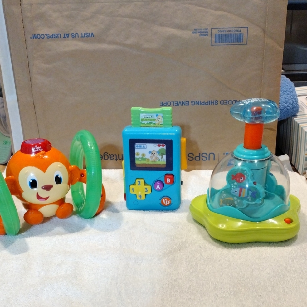 2 For $ 8 Sale,  Bright Start Fun And Colorful Kids Toy Set